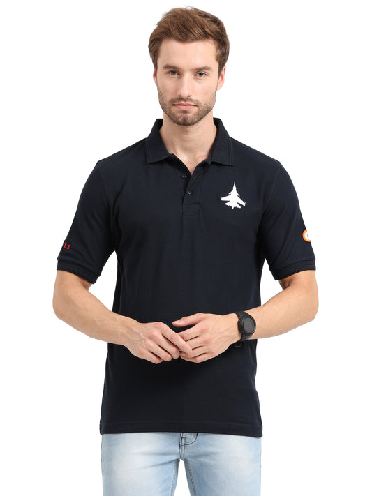 Sukhoi - 30 | Blue Collared T-shirt