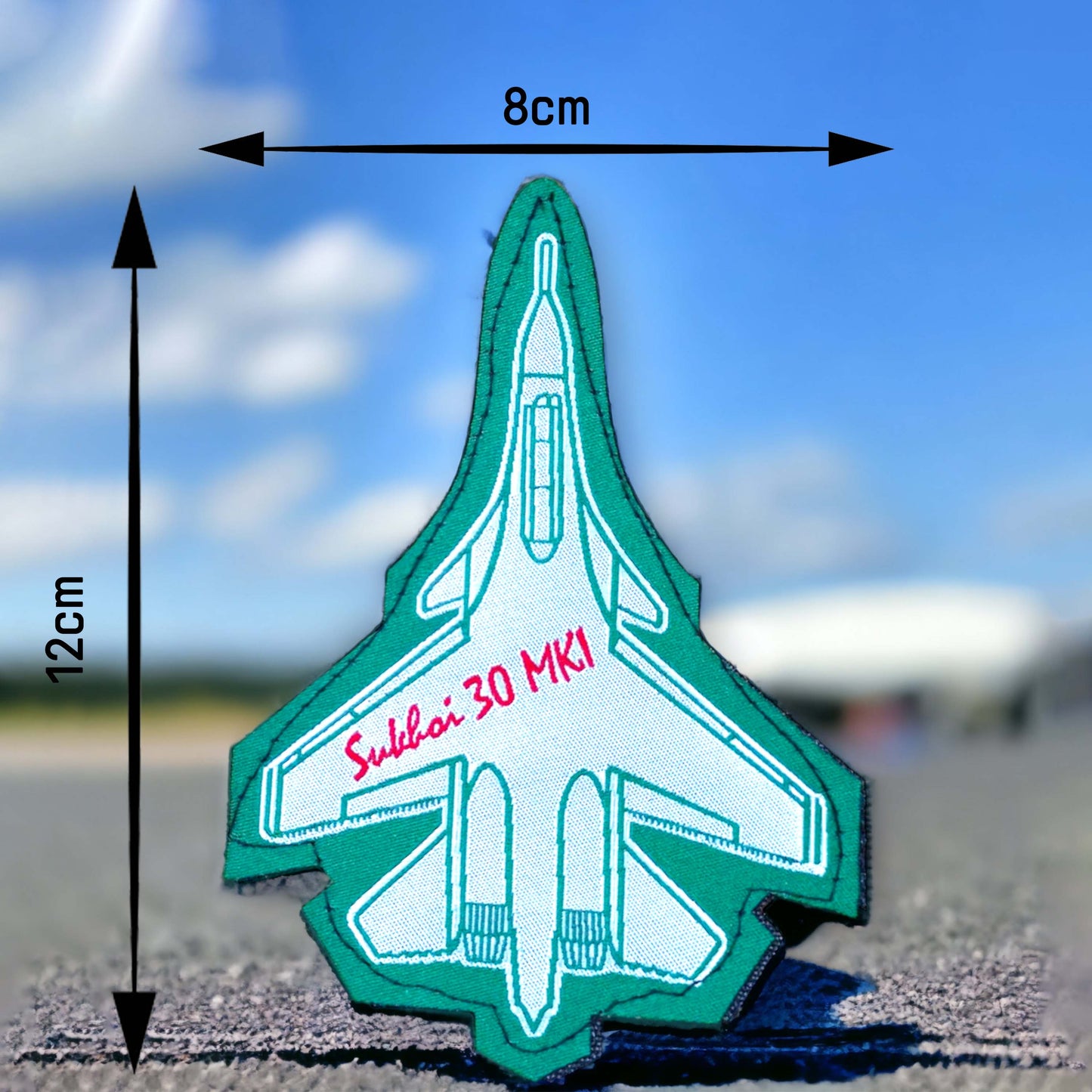 SU - 30 MKI | WOVEN | WITH TACTICAL PATCH (Velcro + Magnet + Iron On)