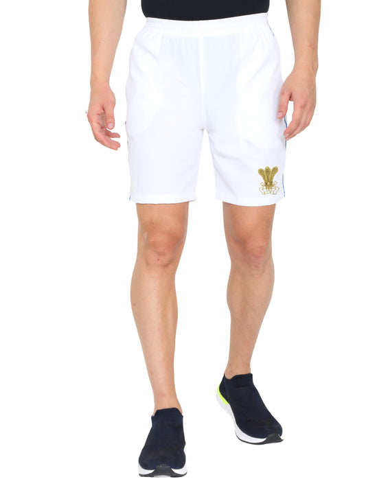 Army Shorts In Dri Fit Lycra With Rimc Logo for men