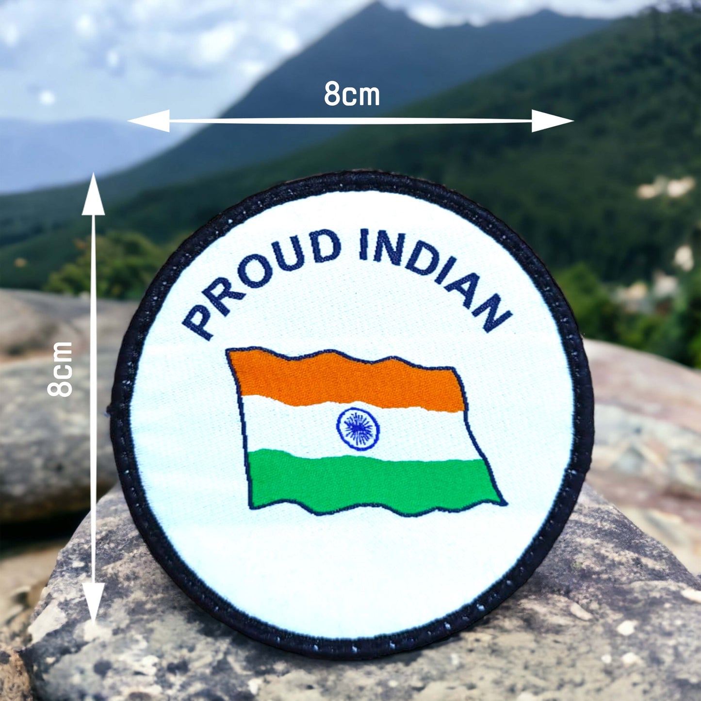 PROUD INDIAN | WOVEN | WITH VELCRO PATCH