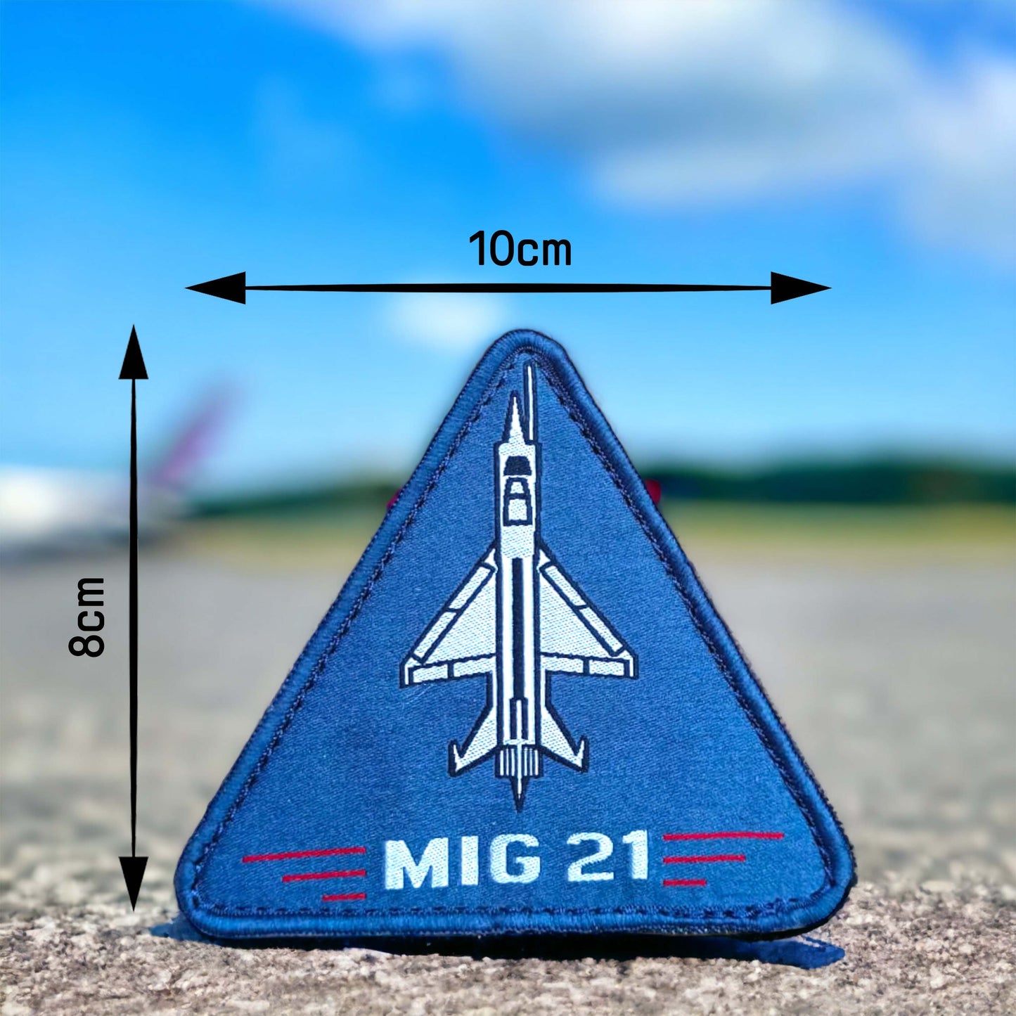 MIG - 21 | WOVEN | WITH VELCRO PATCH