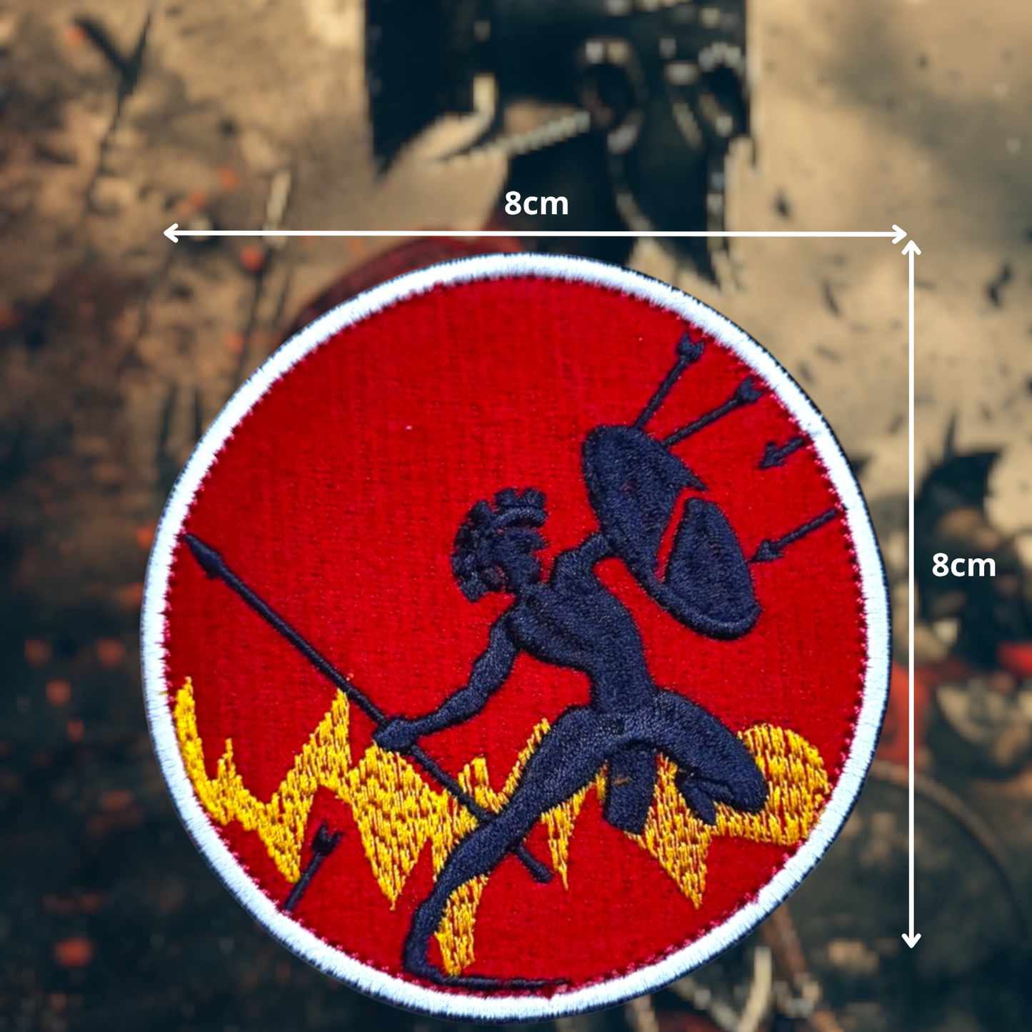 GLADIATOR | EMBROIDERED | WITH VELCRO PATCH
