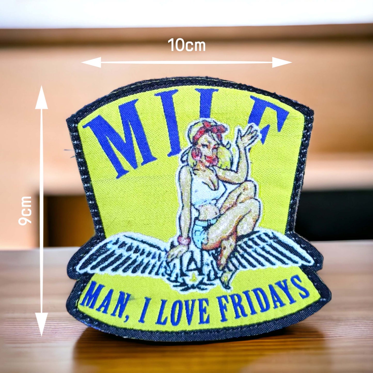 MILF | WOVEN | WITH VELCRO PATCH
