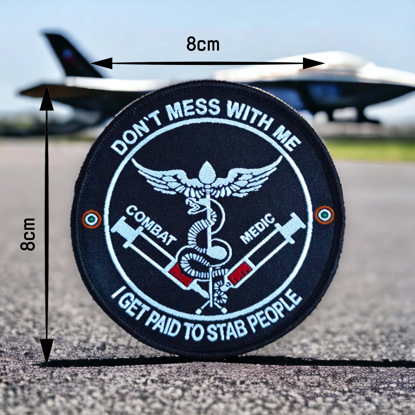 DON'T MESS WITH ME | WOVEN | WITH VELCRO PATCH