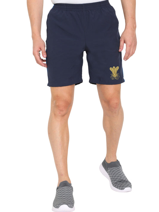 Army Shorts In Dri Fit Lycra With Rimc Logo for men