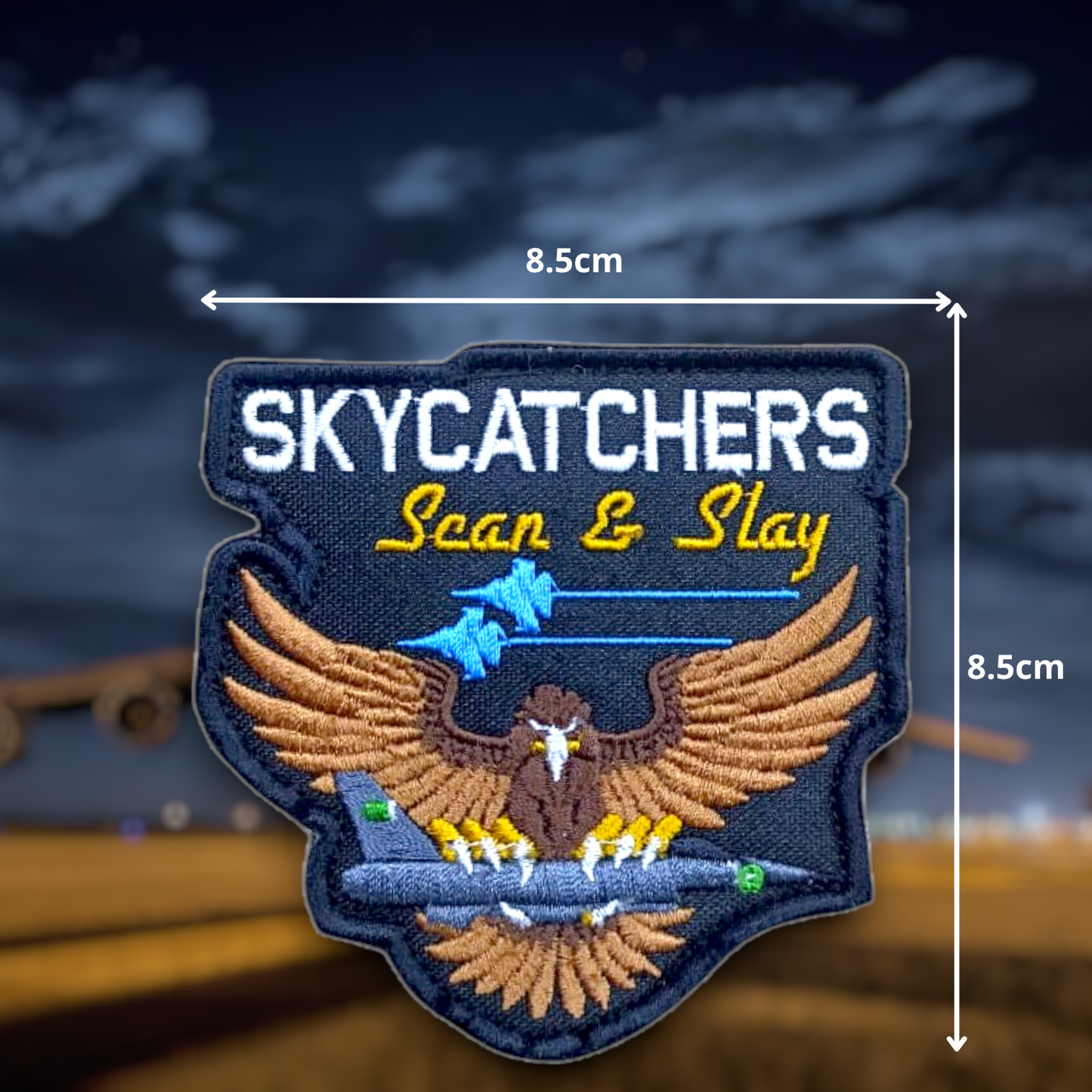SKYCATCHERS | EMBROIDERED | WITH TACTICAL PATCH (Velcro + Magnet + Iron On)