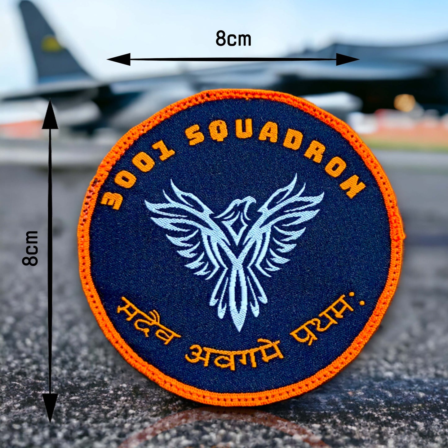 3001 SQUADRON | WOVEN | WITH VELCRO PATCH