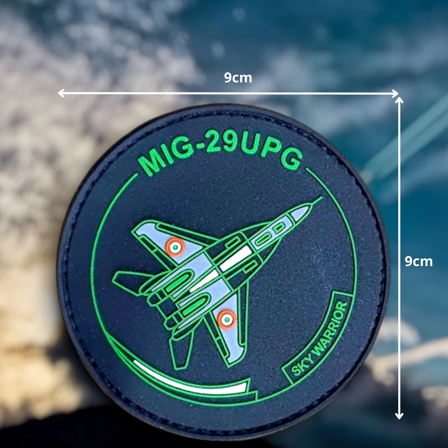 MIG-29 UPG | RUBBERISED | WITH VELCRO PATCH