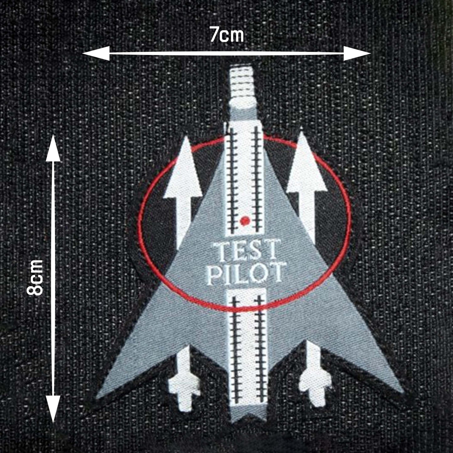 P990 | TEST PILOT | WOVEN | WITH VELCRO PATCH