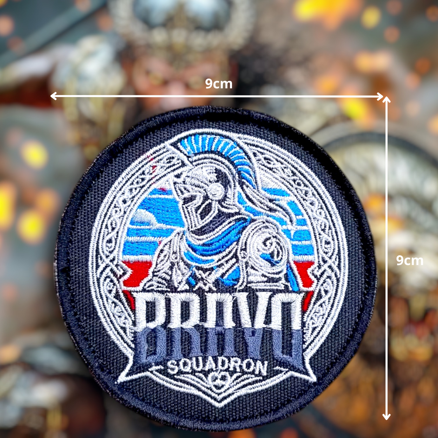 BRAVO SQUADRON | EMBROIDERED | WITH VELCRO PATCH