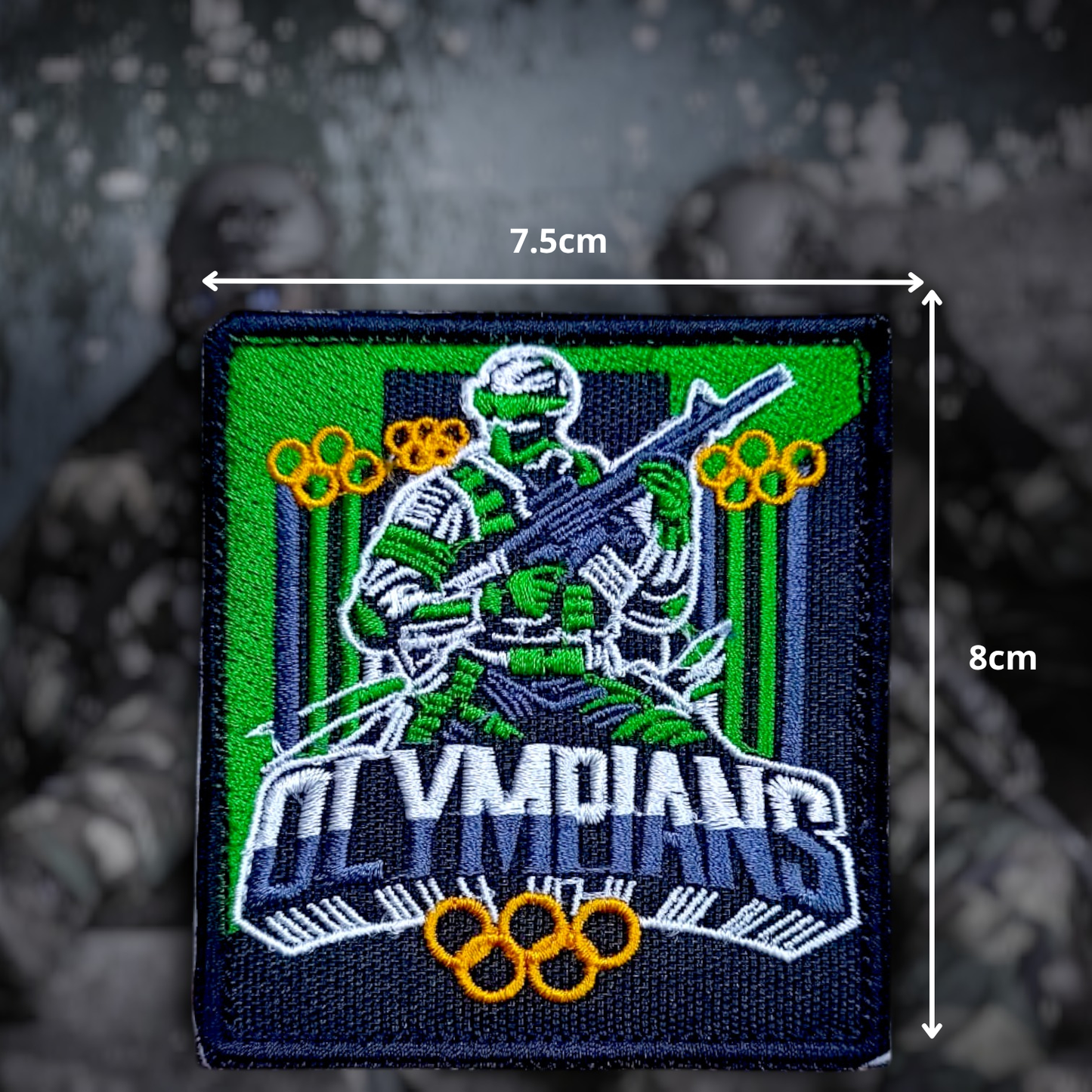 OLYMPIANS | OSCAR SQUADRON | EMBROIDERED | WITH VELCRO PATCH