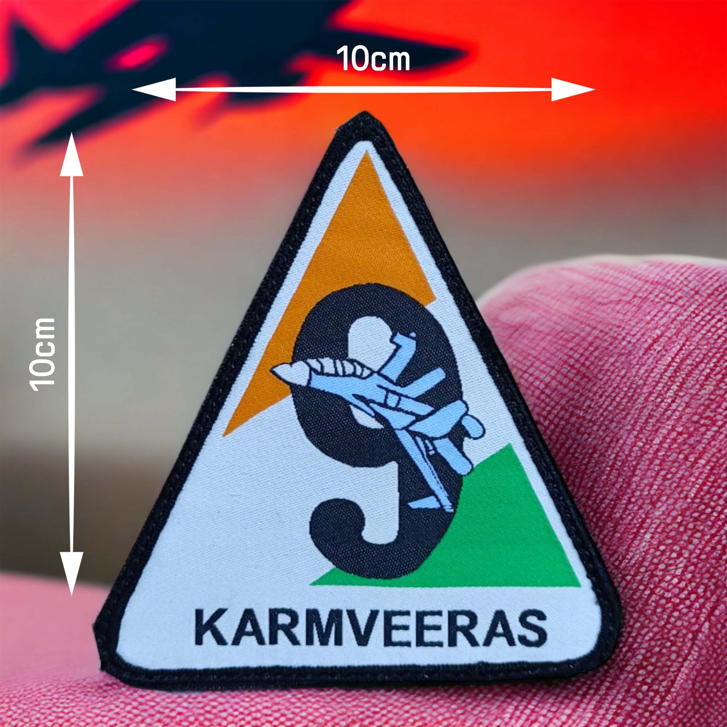 KARMVEERAS | WOVEN | WITH VELCRO PATCH