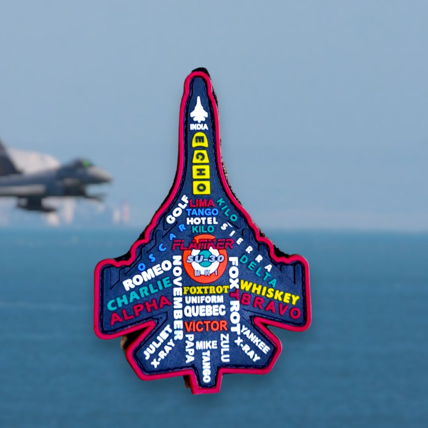 NATO SU-30 | RUBBERISED | WITH VELCRO PATCH