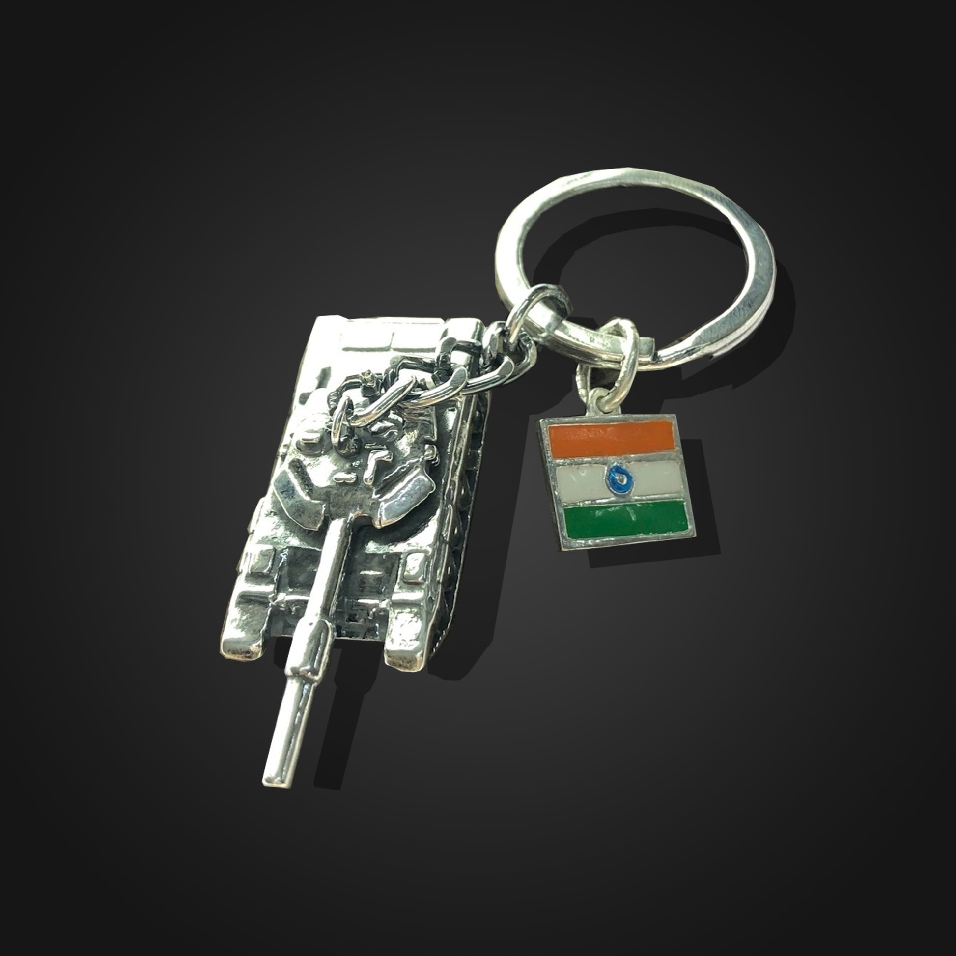 Big Tank Army Vehical Keychain