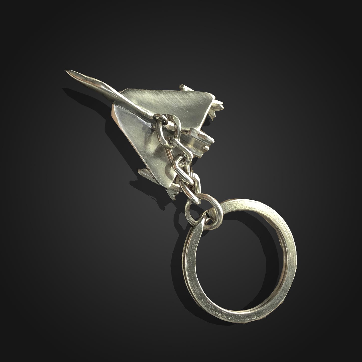 Tejas Aircraft Metal Keychain