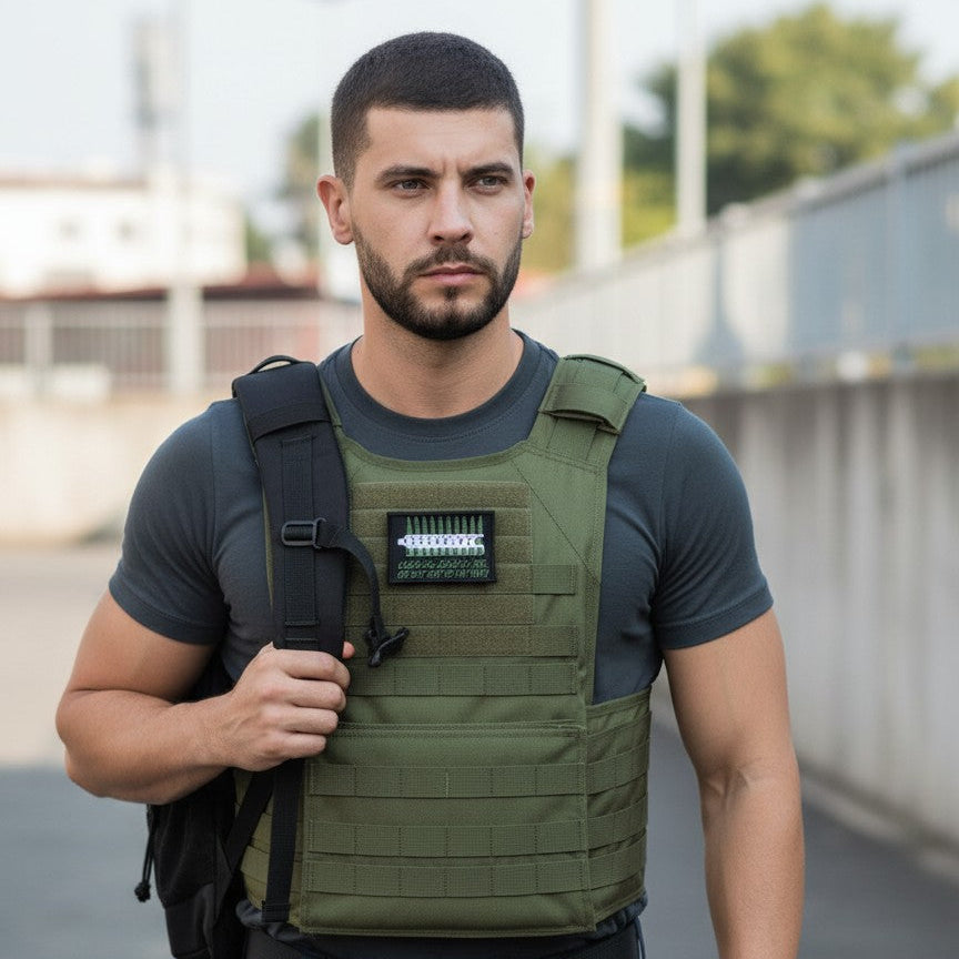 LEAD ME FOLLOW ME | EMBROIDERED | WITH VELCRO PATCH