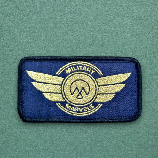 P107 | MILITARY MARVELS | WOVEN | WITH VELCRO PATCH