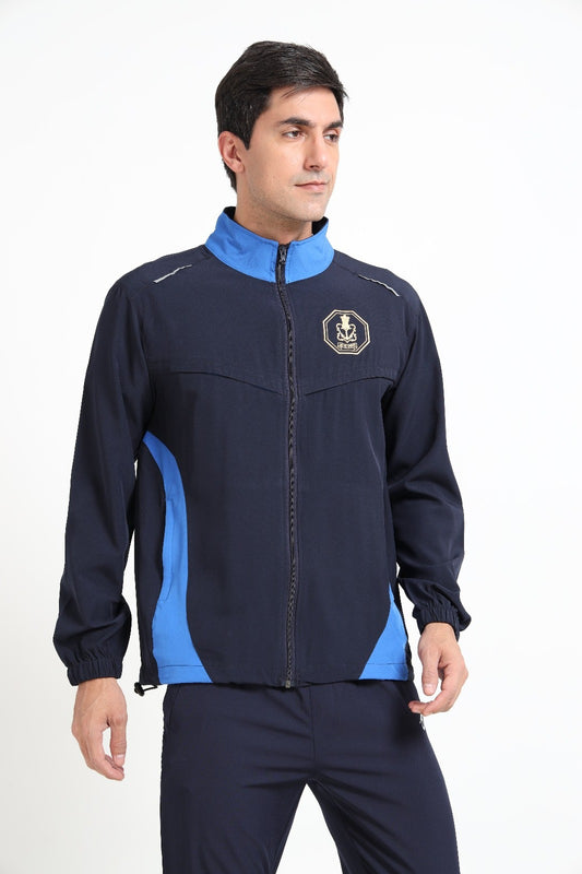 Dry-fit Lycra | Sns Track - Upper | Indian Navy Logo