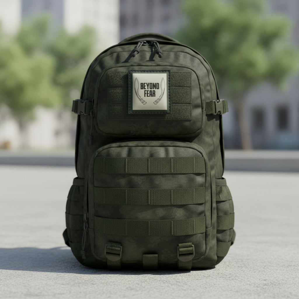BEYOND FEAR | PRINTED | WITH VELCRO PATCH