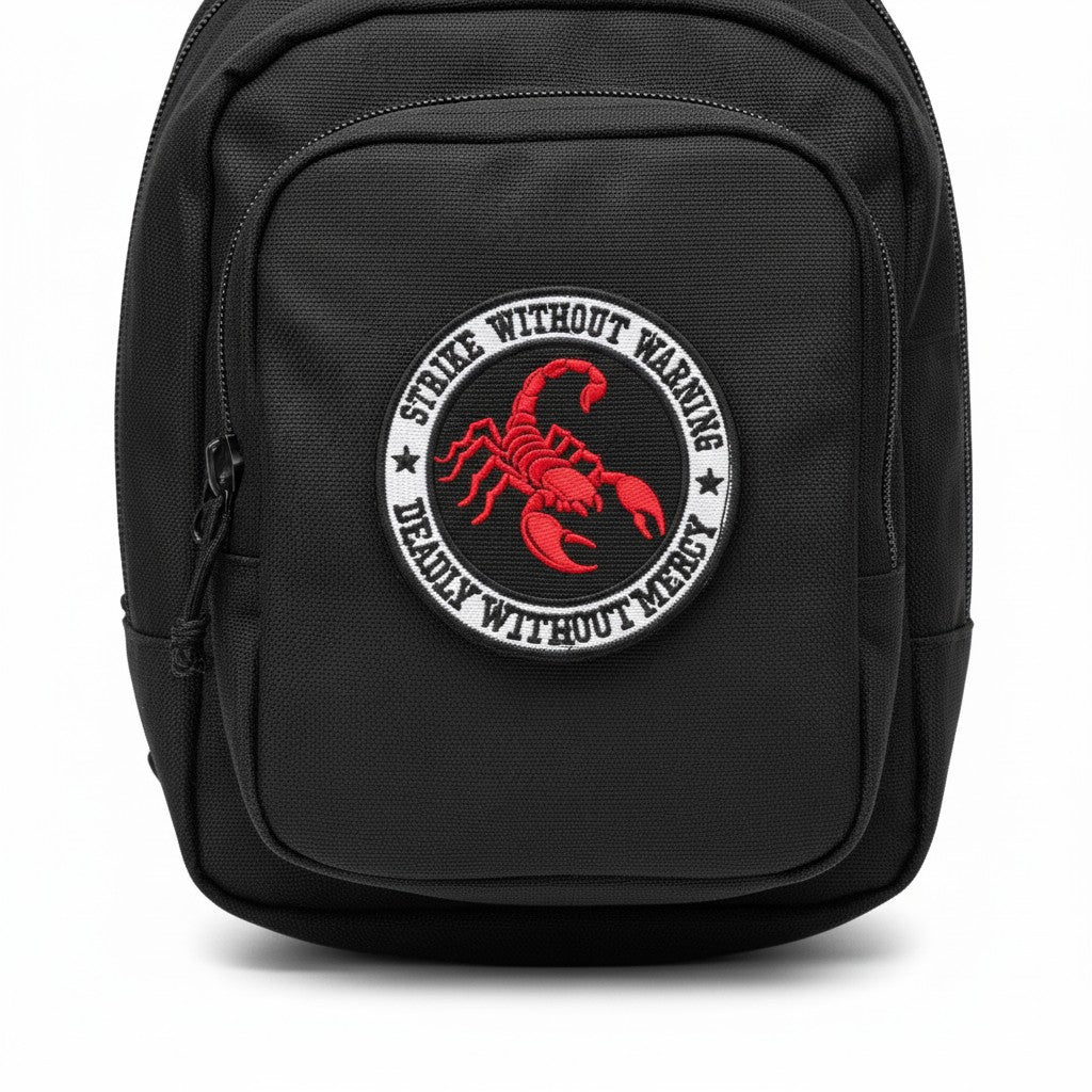STRIKE WITHOUT WARNING | EMBROIDERED | WITH TACTICAL PATCH (VELCRO+MAGNET+IRON ON)
