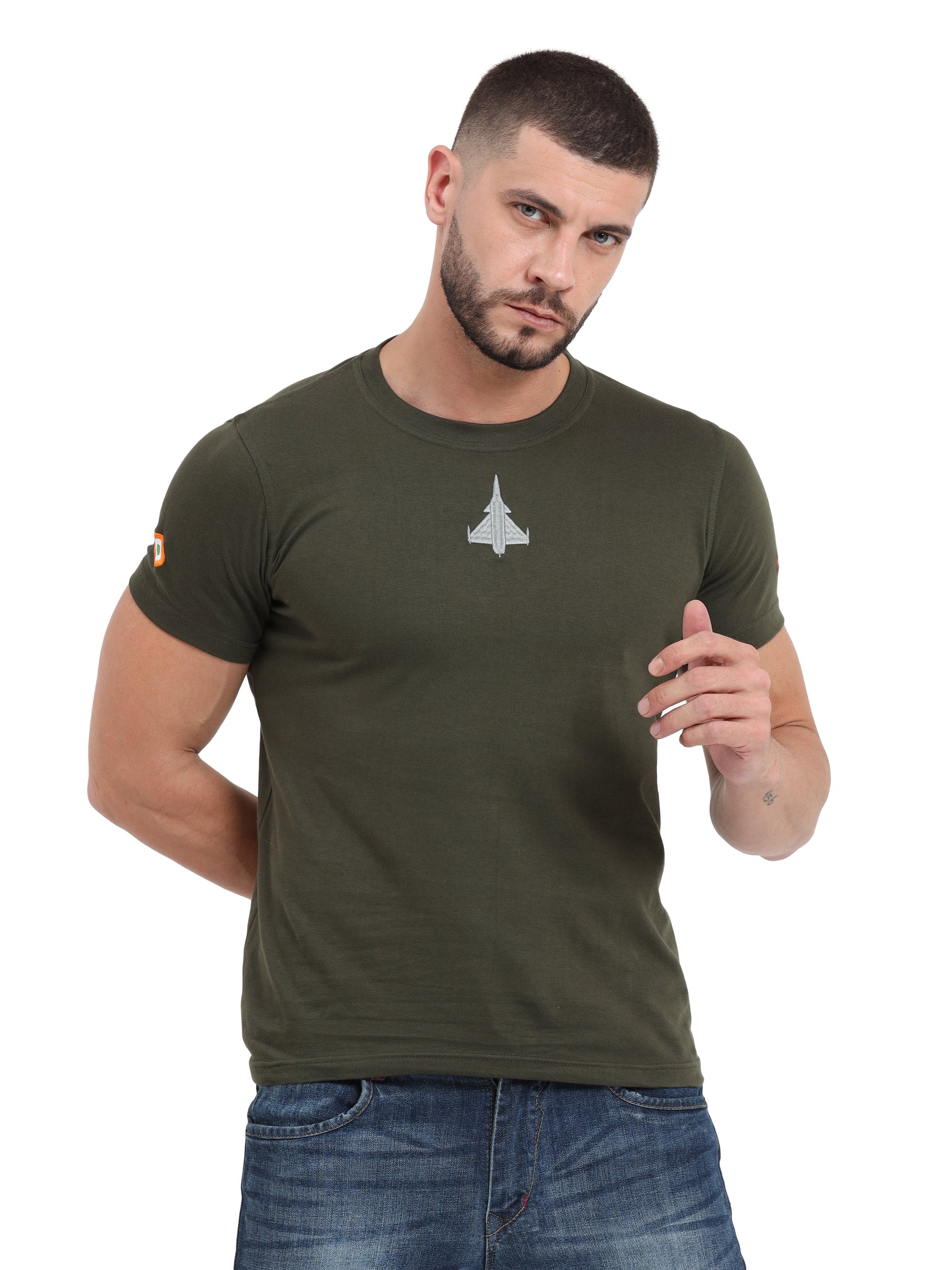 Latest Rafale T Shirt With Round Neck for men