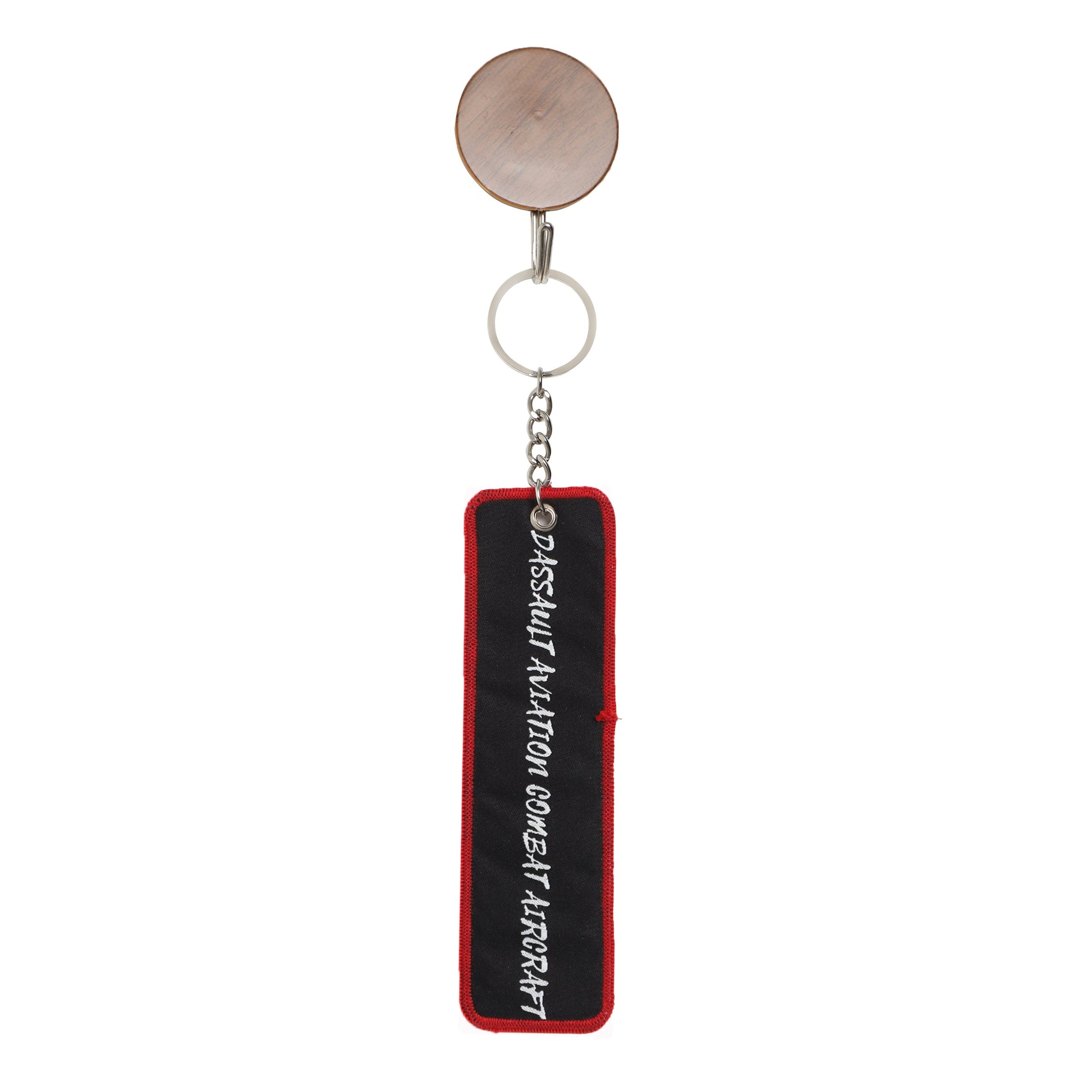 rafale fighter jet fabric keychain