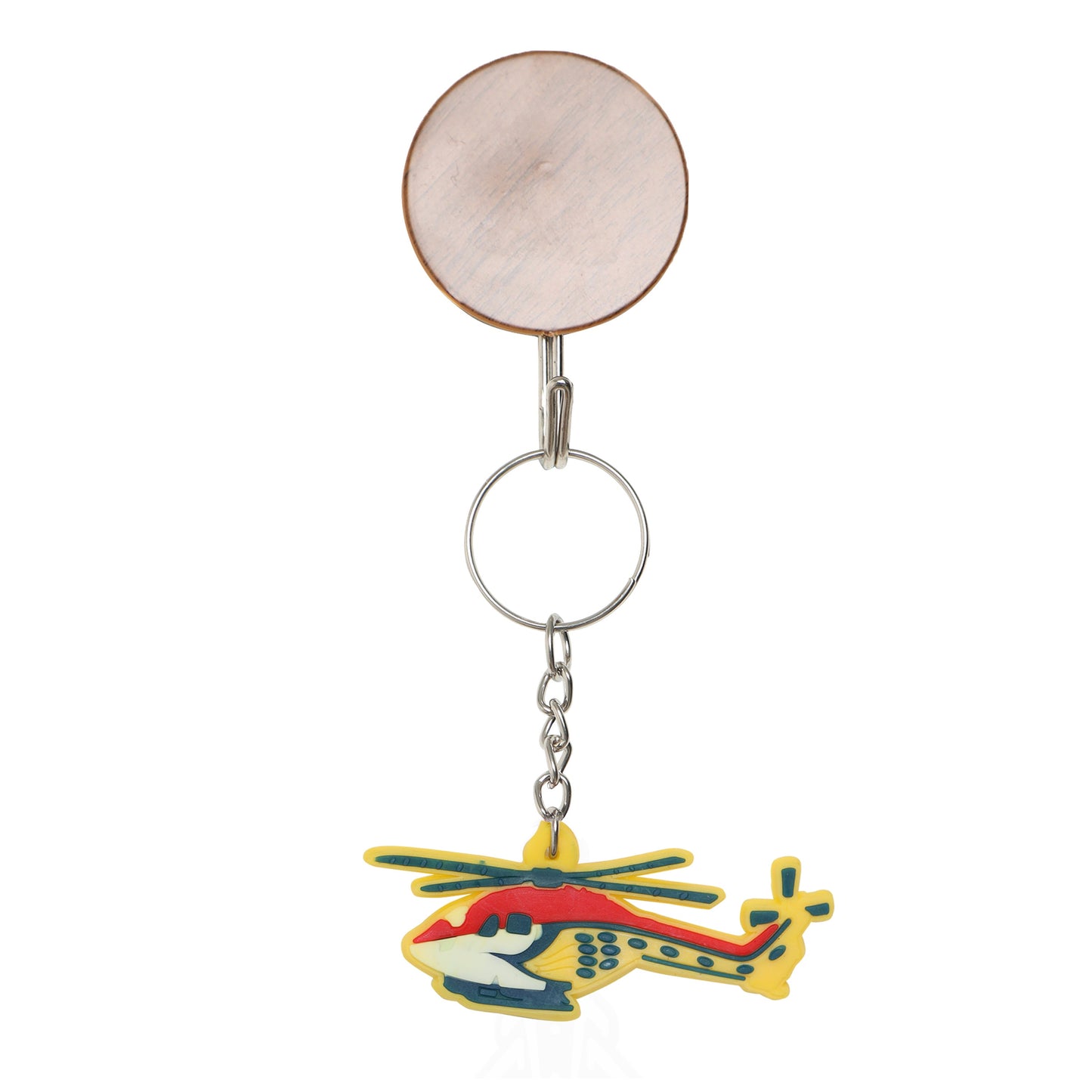 sarang yellow rubber keychain