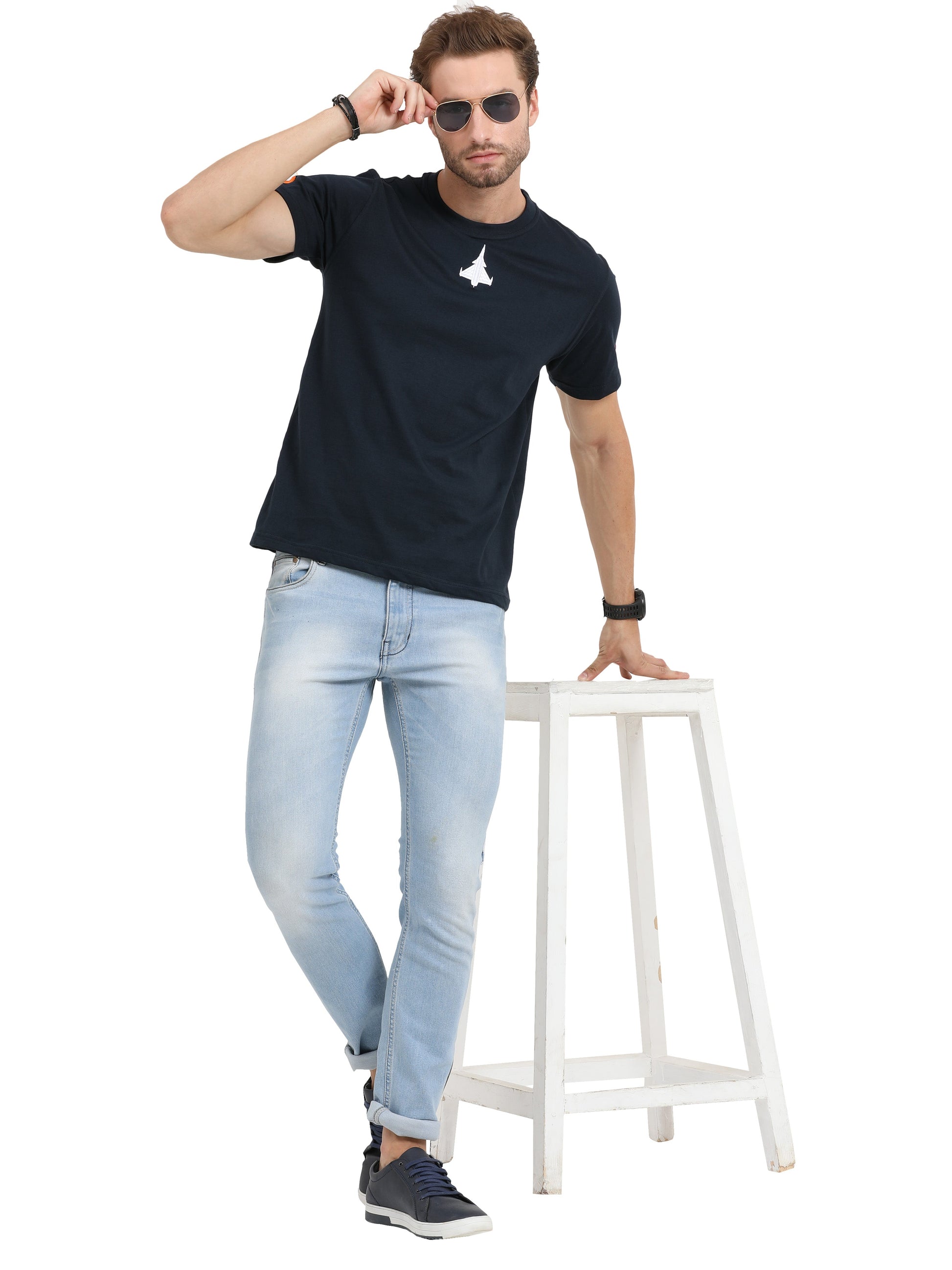 Latest Rafale T Shirt With Round Neck for men