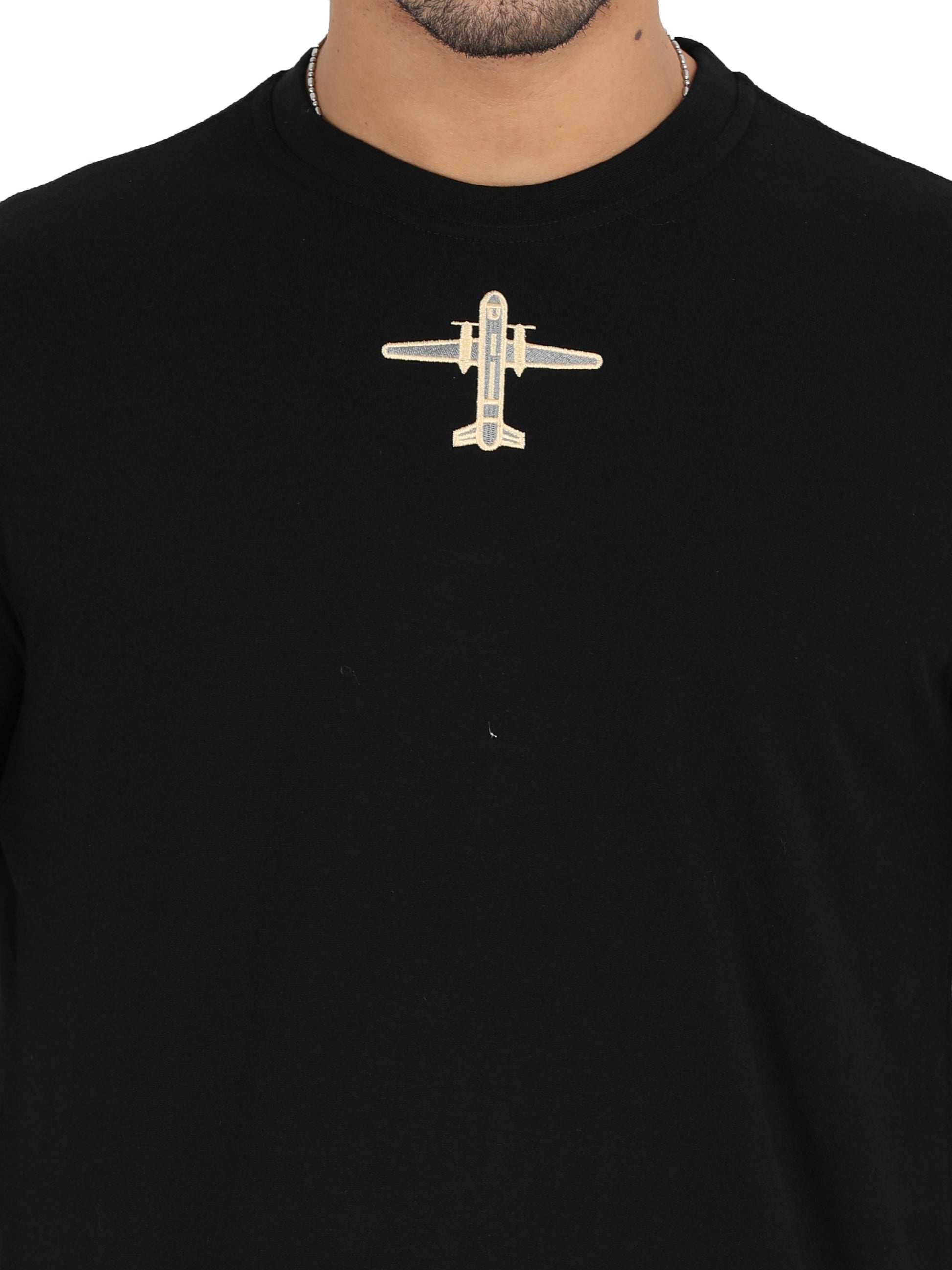AN 32 Fighter Jet T Shirt With Round Neck