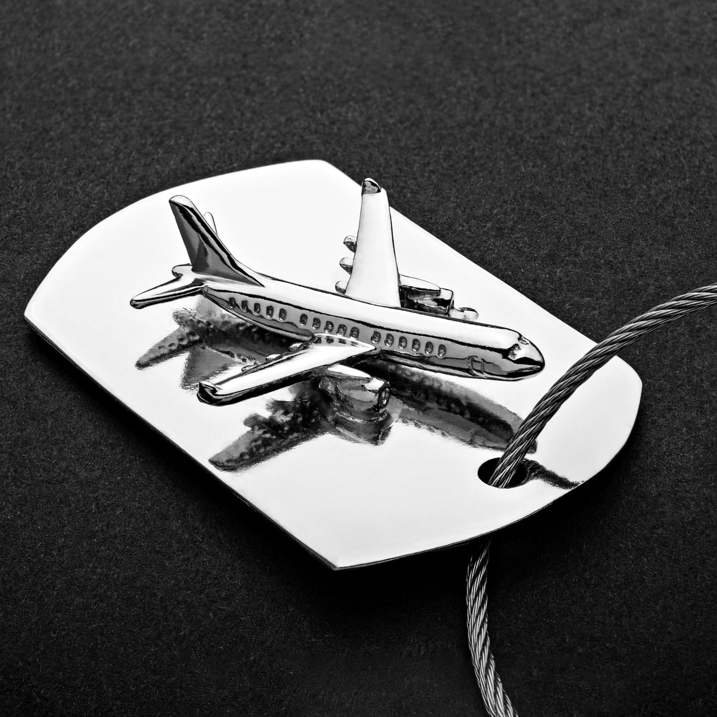 MM 007 | BOEING BUSINESS JET | LUGGAGE TAG