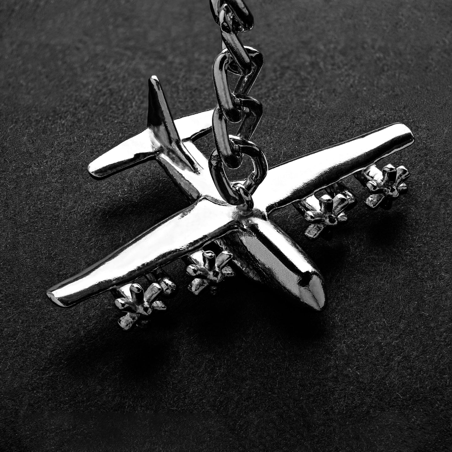 C 130 Hercules Themed Army Keychain