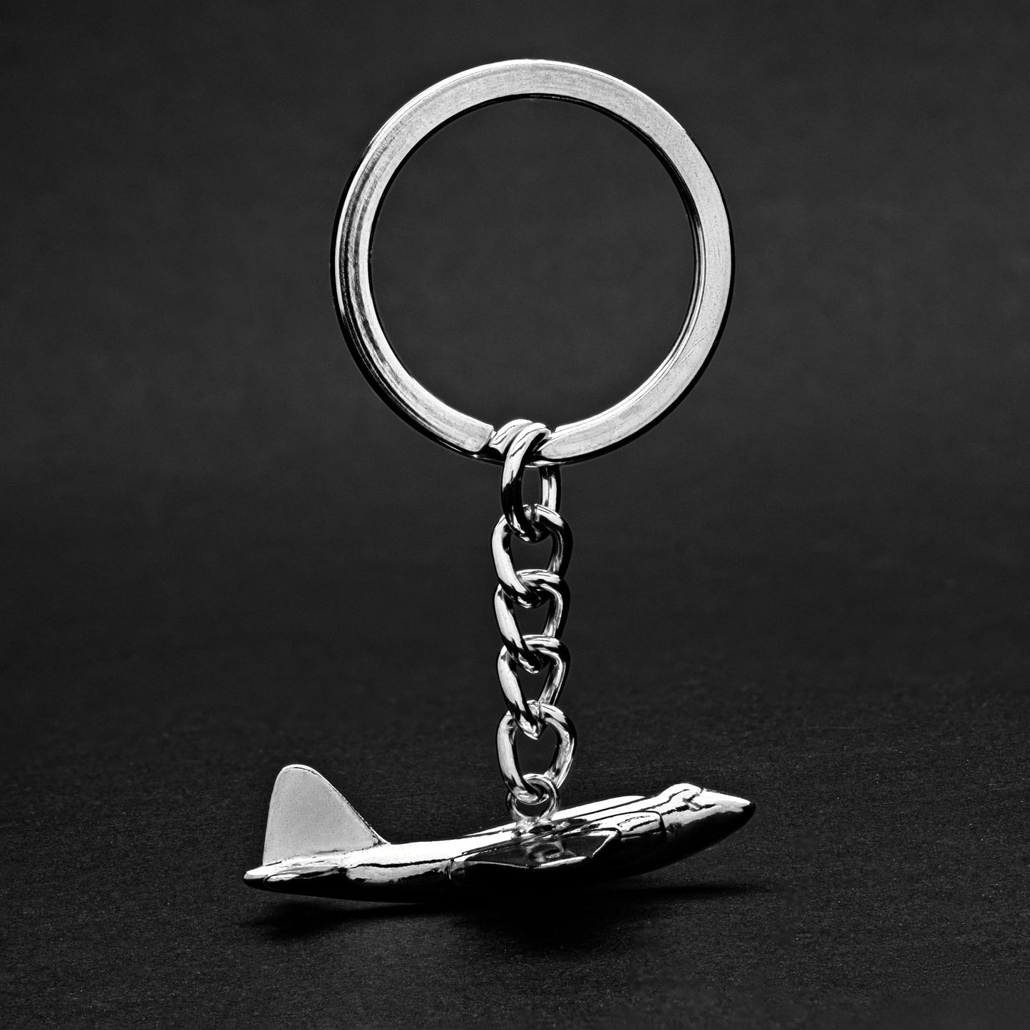 Canberra Merch Jet Metal Keychain