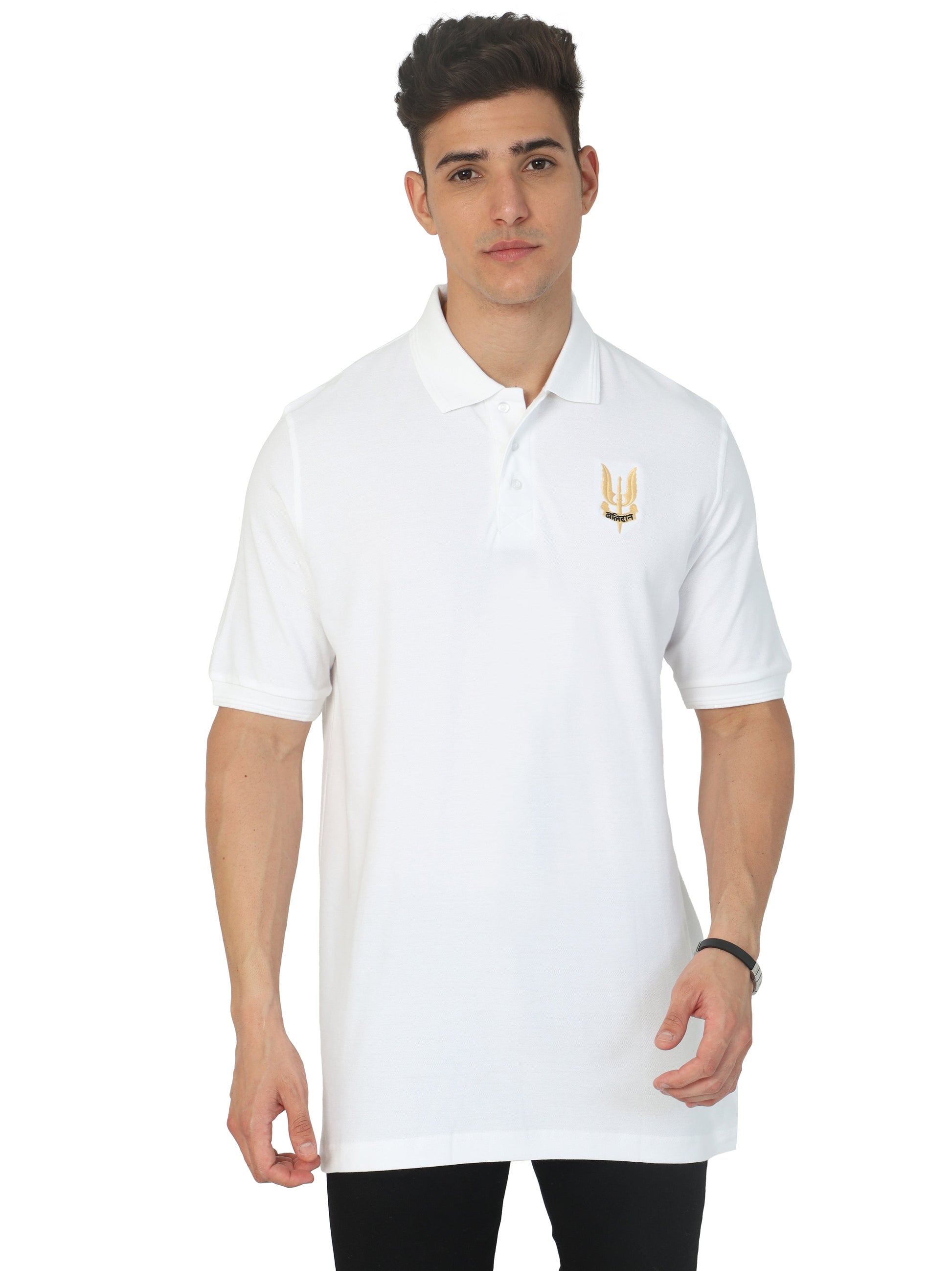 Balidan Param Dharma T Shirt In White for men