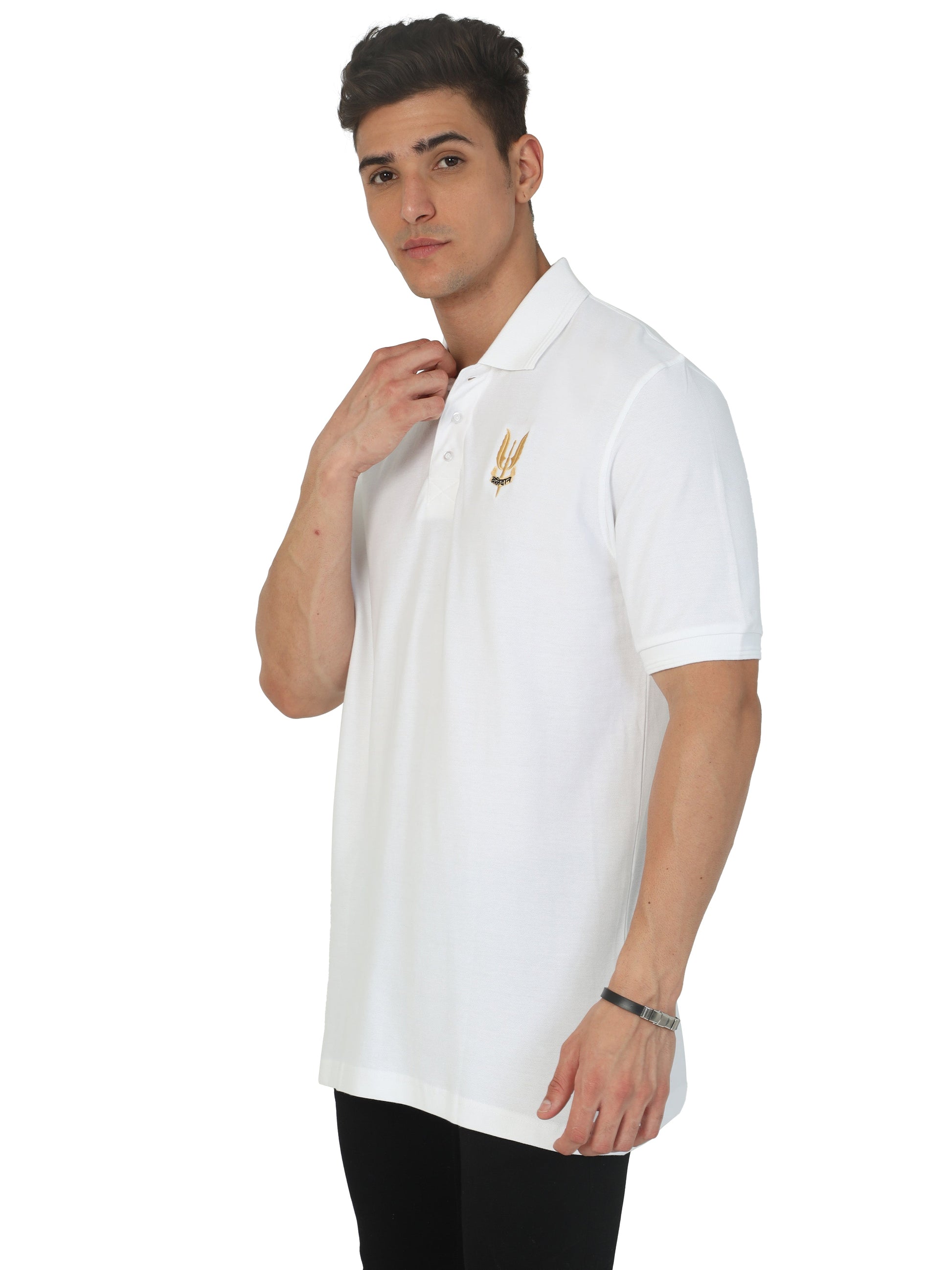Balidan Param Dharma T Shirt In White for men