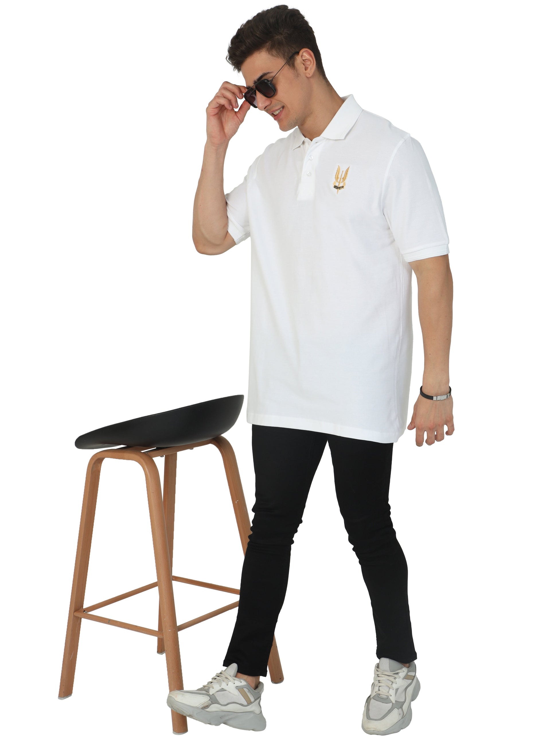 Balidan Param Dharma T Shirt In White for men