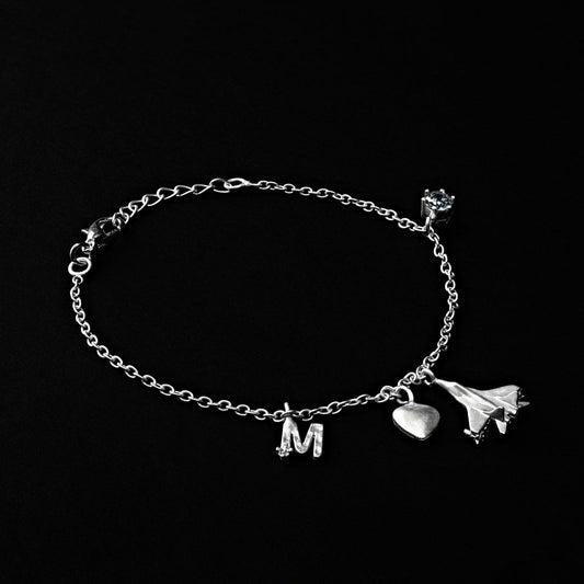 Mig 29 Airplane Bracelet Charm