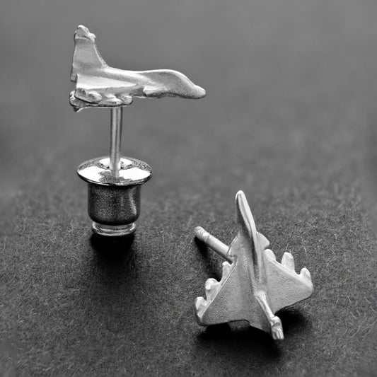 Rafale Air Force Stud Earrings Set