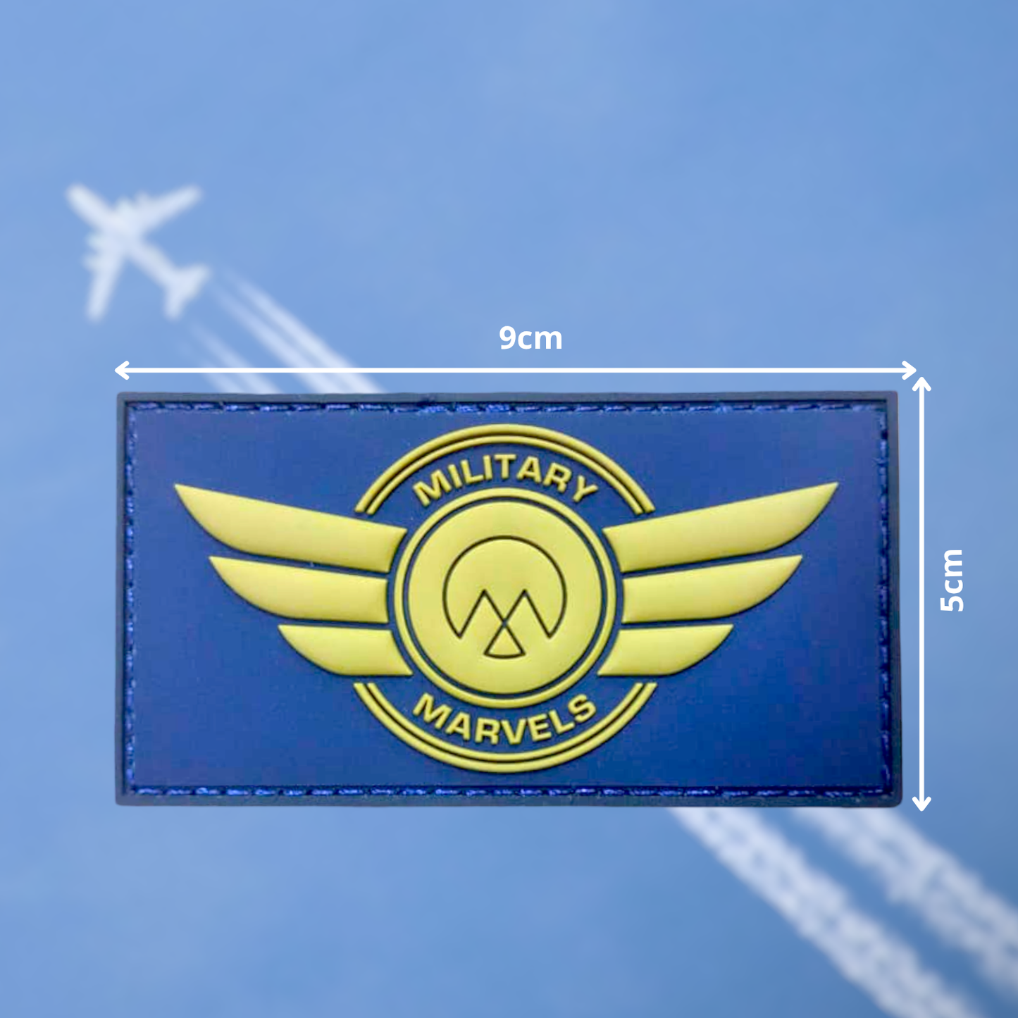 MILITARY MARVELS | RUBBERISED | WITH VELCRO PATCH