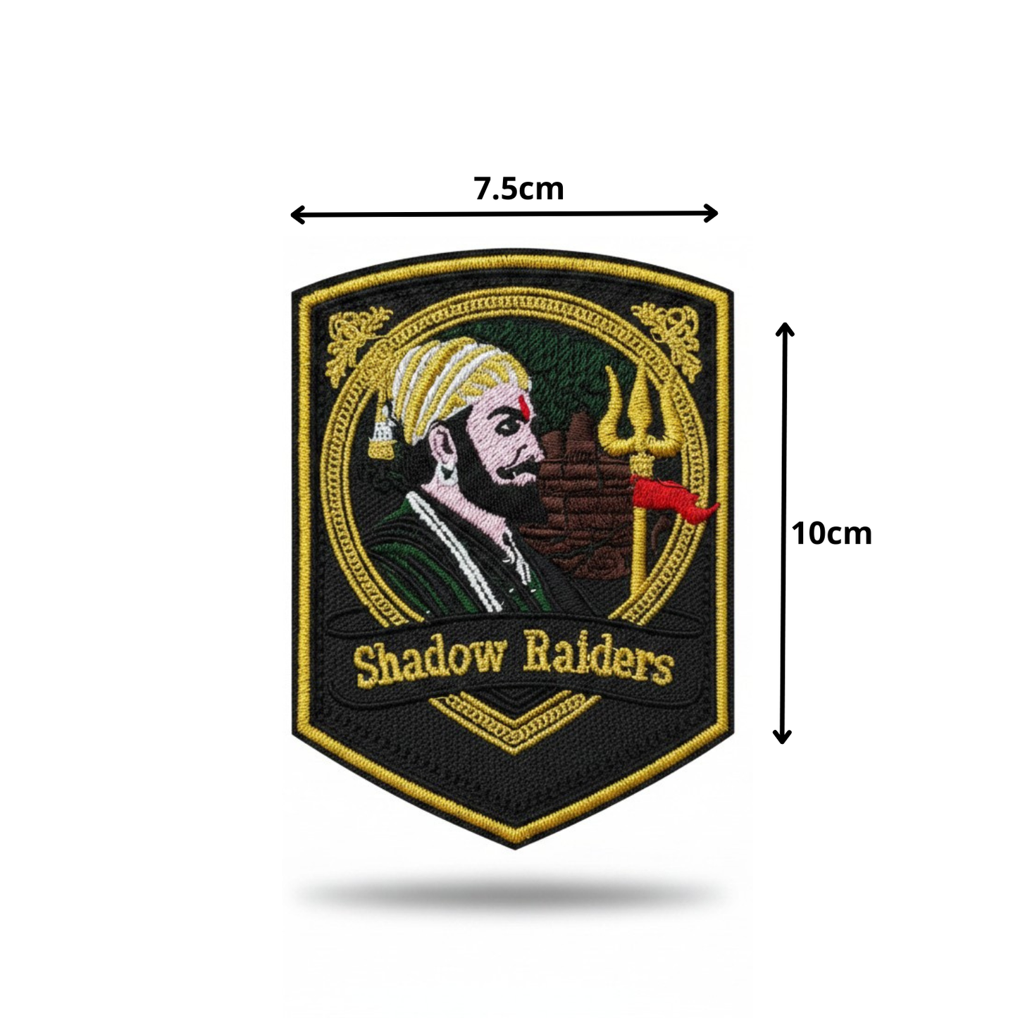 SHADOW RAIDERS | EMBROIDERED | WITH TACTICAL PATCH (Velcro + Magnet + Iron On)