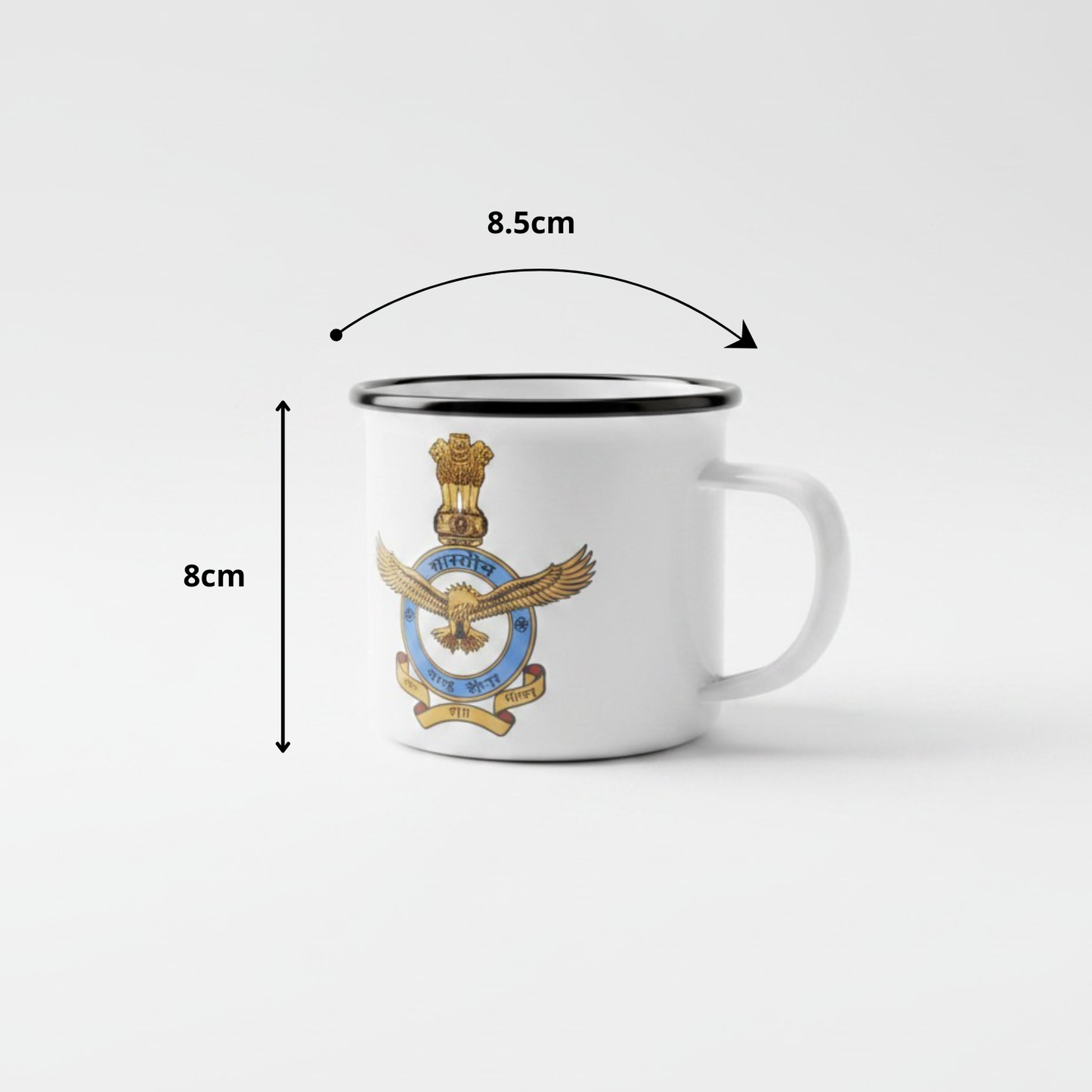 ENAMEL COFFEE MUG | INDIAN AIR FORCE