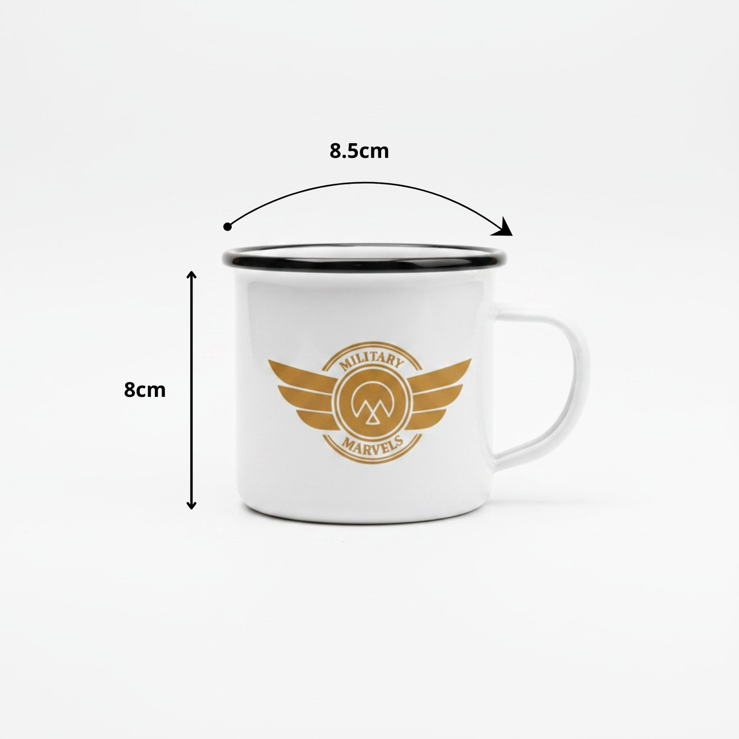 ENAMEL COFFEE MUG | MILITARY MARVELS