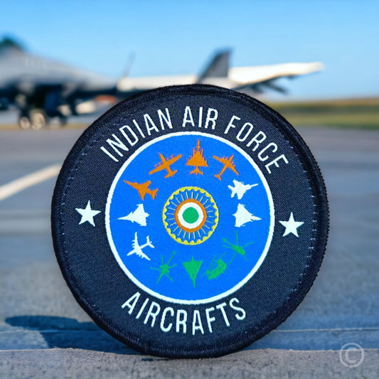 IAF MIXED AIRCRAFT | WOVEN | WITH VELCRO PATCH