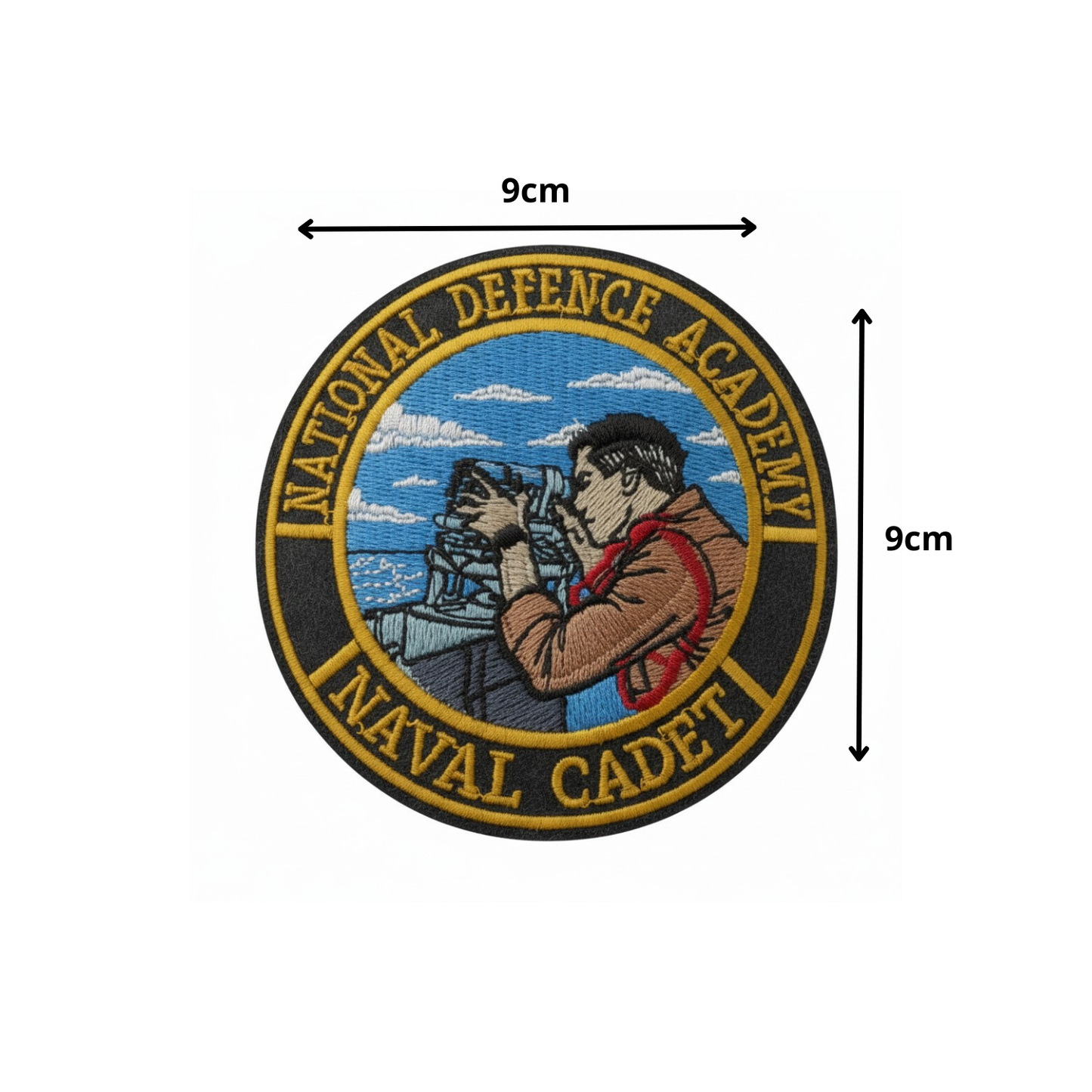 NAVAL CADET | EMBROIDERED | WITH VELCRO PATCH