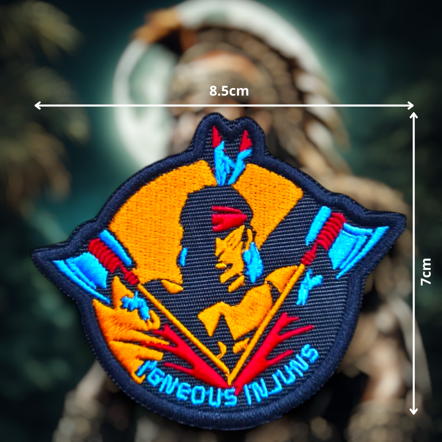 INDIA SQUADRON | EMBROIDERED | WITH VELCRO PATCH