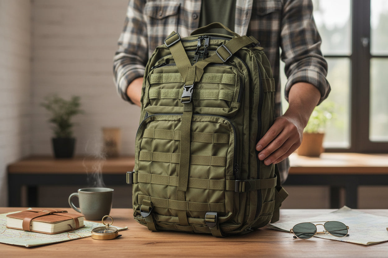 P2293 | MT - 2 | TACTICAL BACKPACK | OLIVE