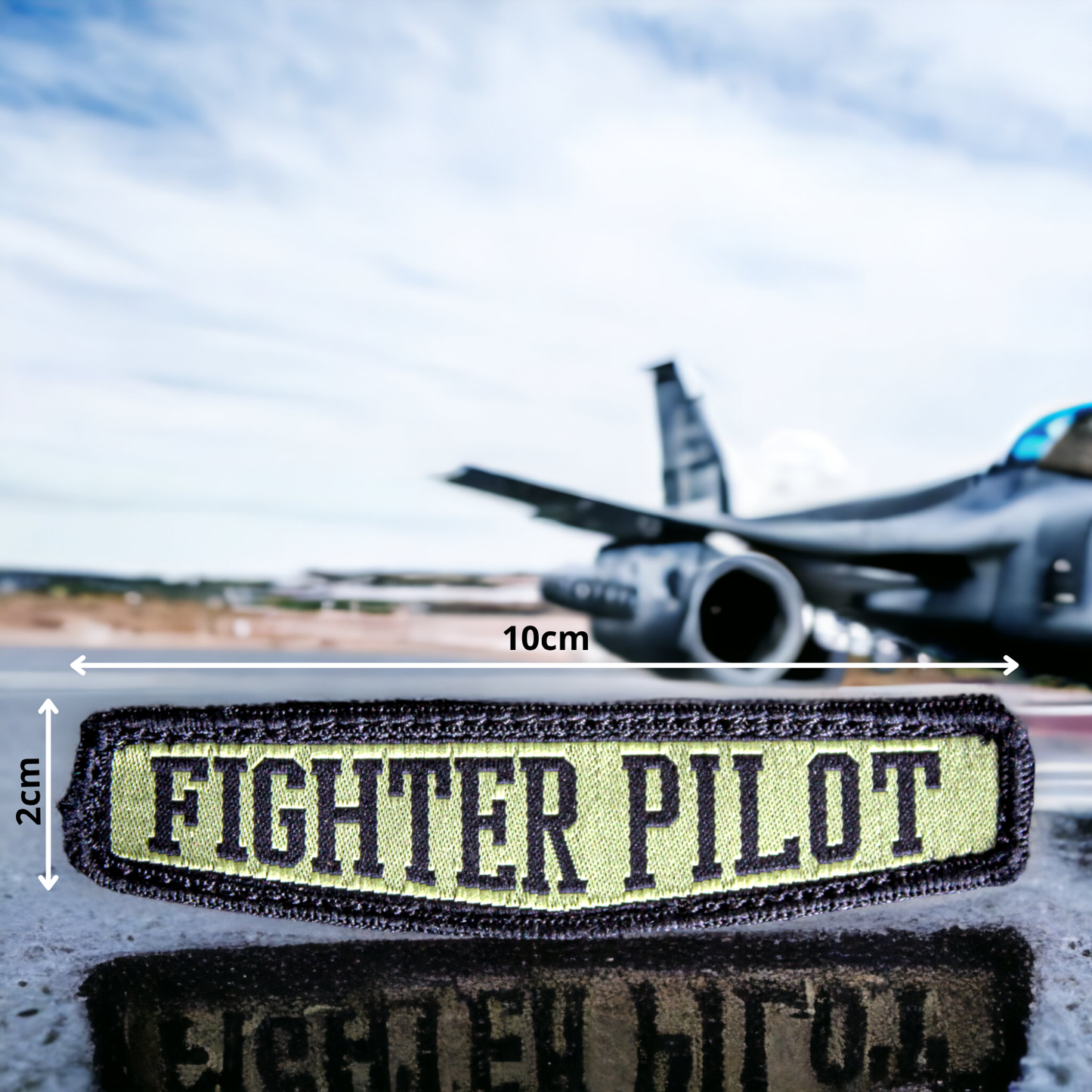 FIGHTER PILOT | WOVEN | WITH VELCRO PATCH