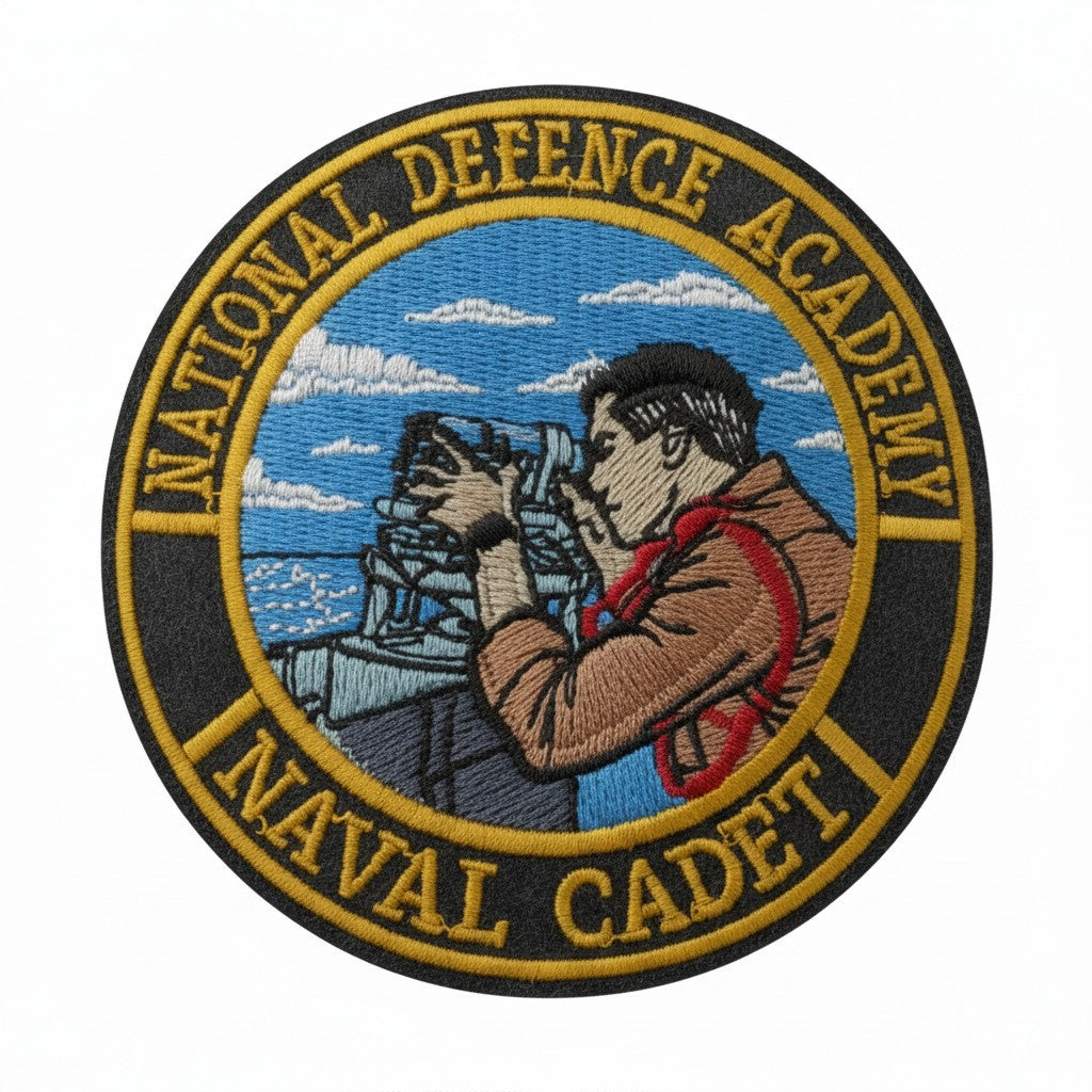 NAVAL CADET | EMBROIDERED | WITH VELCRO PATCH