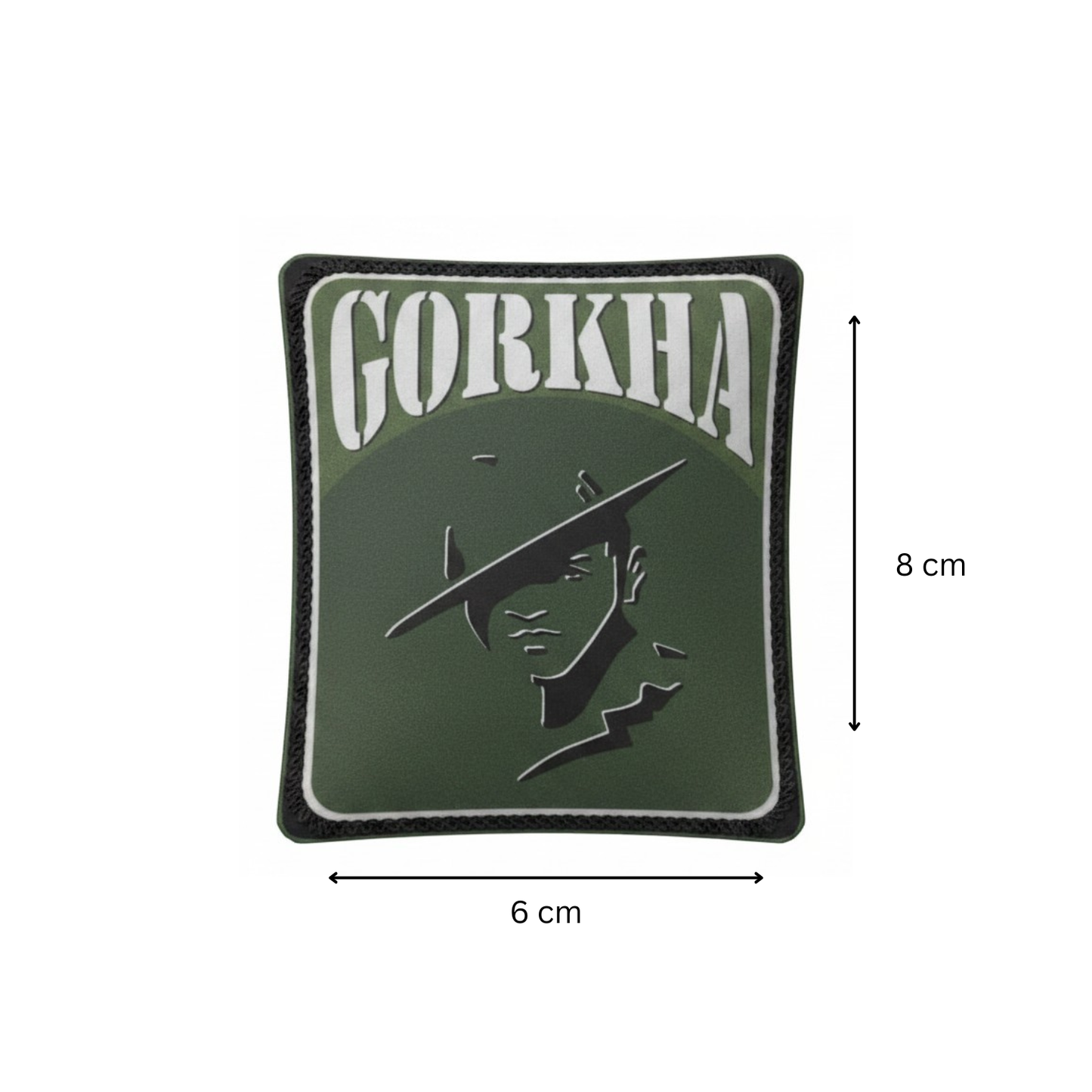 GORKHA | PRINTED | WITH VELCRO PATCH