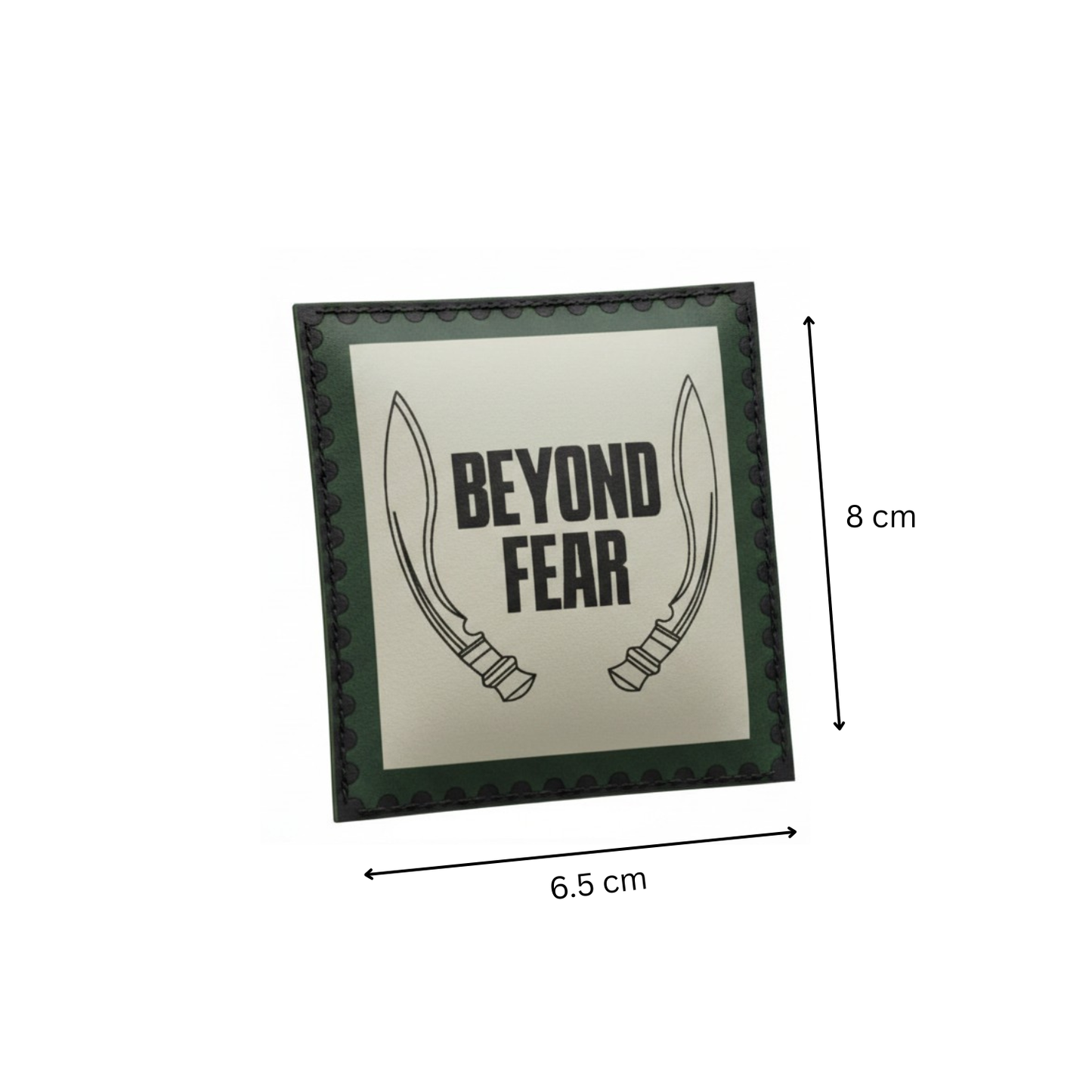 BEYOND FEAR | PRINTED | WITH VELCRO PATCH