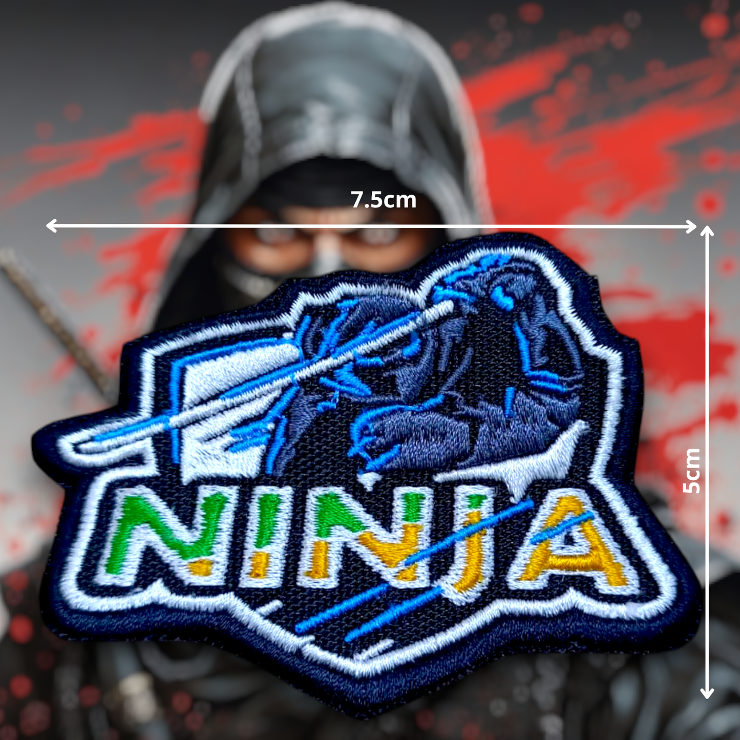 NINJA | NOVEMBER SQUADRON | EMBROIDERED | WITH VELCRO PATCH